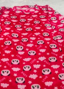 🚨BRAND New Cozy Panda Print Nightsuit Set