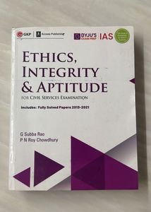 Ethics, Integrity & Aptitude Book