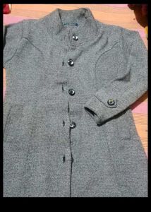 Stylish Grey Women's Coat
