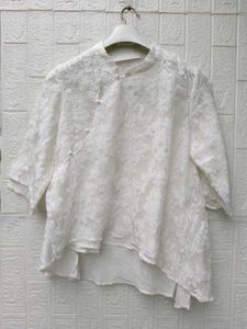 New with tag Elegant White Lace Blouse