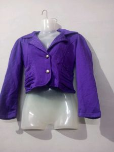 Purple 💙💜 Woolen Jacket