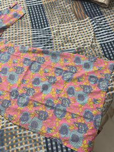 Floral Print Kurta