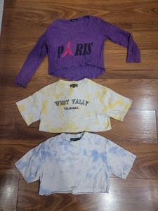 Set of 3 Crop Tops