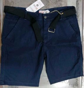 Navy Blue Men's Shorts