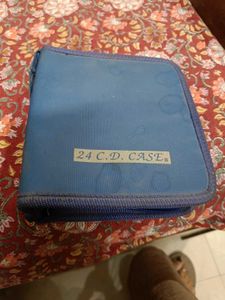 Blue 24 CD Case Holder