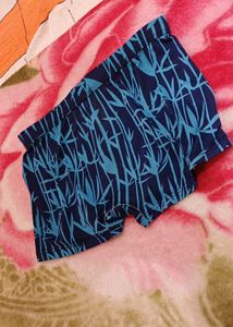 Men's Blue Bamboo Boxer Shorts