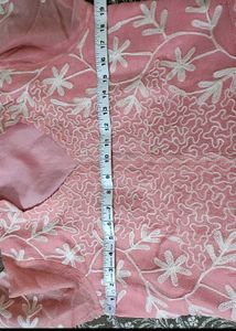 Pink Chikankari Kurta Set