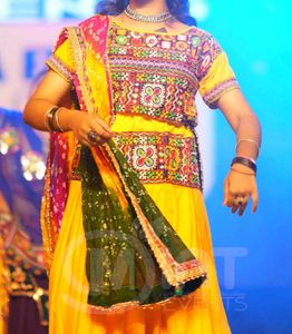 Vibrant Embroidered Lehenga Choli Set