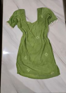 Green  Kurta