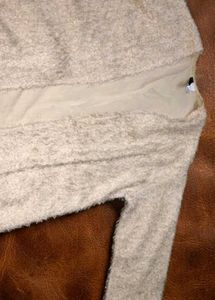 Cozy Cream Fuzzy Cardigan