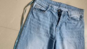 Light Wash Wide Leg Jeans