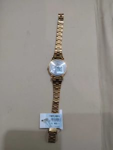 Elegant Gold-Tone Women's Watch