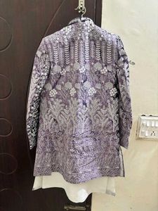 Men's Embroidered Sherwani Set