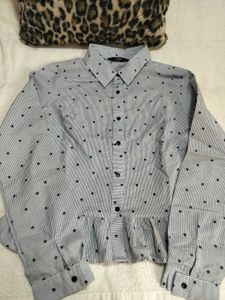 women's Striped Star Shirt