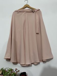 Elegant Flowy Midi Skirt