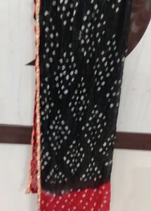 Bohemian Bandhani &amp; Embroidered Dupatta Set