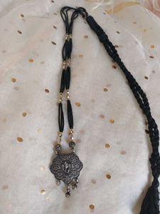 brass Ganesha small Pendant mangalsutra