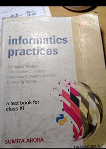 free delivery!! Informatics Practices book for 11