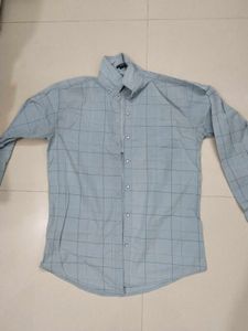Men's Checkered Button-Down Shirt can be worn from