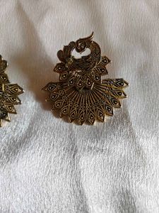 Peacock Design Earrings