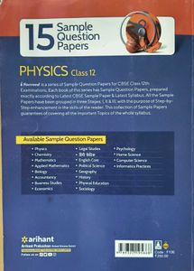 CBSE Class 12 Physics Sample Papers