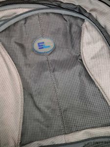 Donation Gray &amp; Blue Backpack