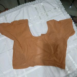 Beige Cotton Blouse