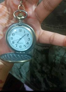Vintage Style Pocket Watch Necklace