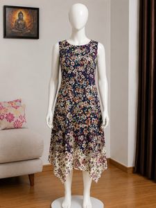 floral cute aline dress