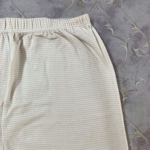 Comfortable Cream Pyjama
