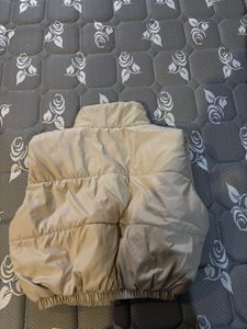 Beige Puffer Jacket