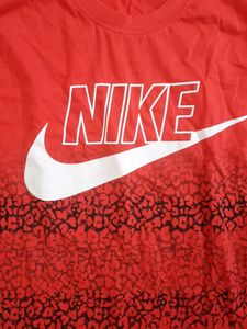 Nike Red Graphic Print T-Shirt new