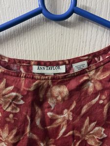 Boho Floral Print Sleeveless Blouse