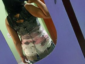 Sexy ombre top
