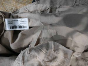 Zara Beige Distressed Top