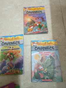 Geronimo Stilton Cavemice Book Set