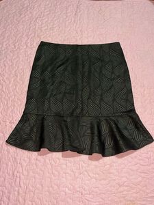 Stylish Ruffle Hem Mini Skirt