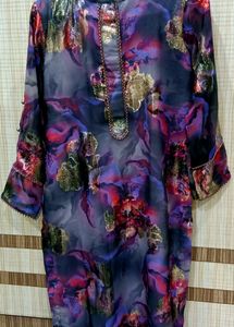 Summer Sale Stylish Kurti With Pent Plazoo