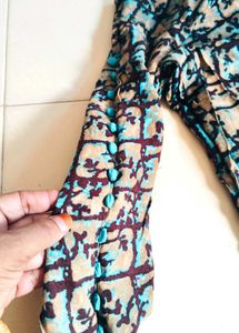 Beautiful Printed Anarkali Gown