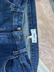 MANGO Blue Denim Jeans