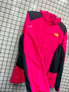 North Face Pink Black Jacket