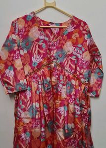 Vibrant Floral Kurta Set