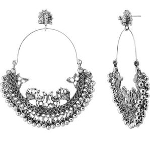 Hoop Jhumka Earrings