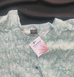 Elegant Green Kurta - New with Tags
