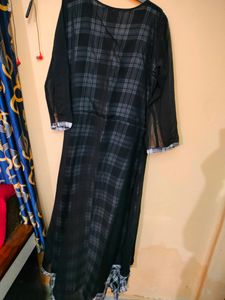 🖤Black One Piece Gown Party Wear