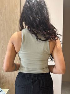 Light Green Sleeveless Tank Top