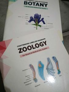 Botany &amp; Zoology All diagram book for medical exam