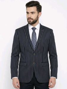 Men's Striped Blazer