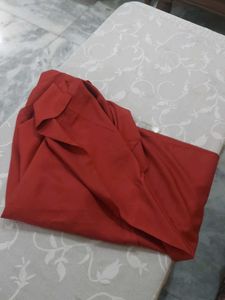 Rust Colour Dress Material Fabric