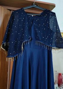 Never worn Blue Full Length Gown